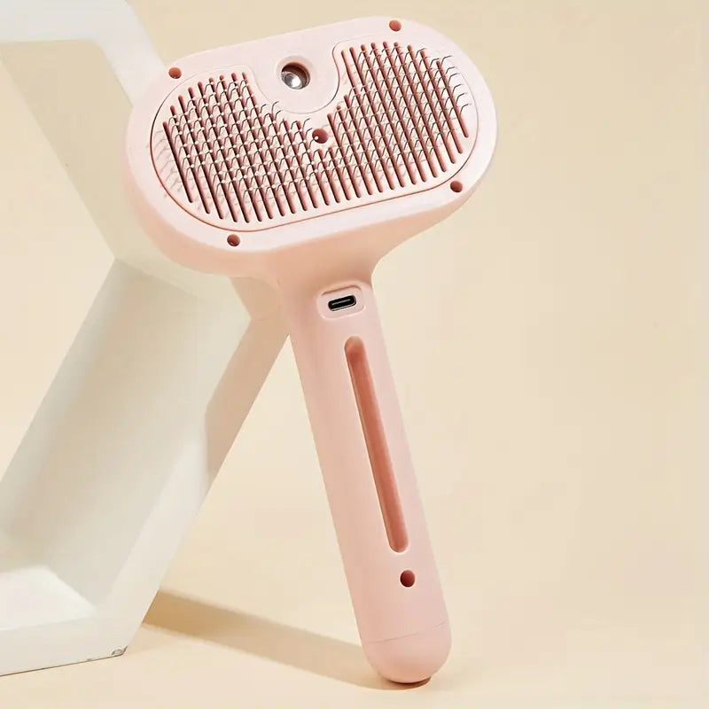 Furcares 3-in-1 Steam Grooming Brush for Cats & Dogs